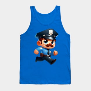 Cute Policeman Tank Top